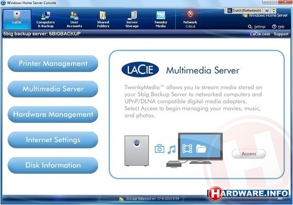 LaCie 5big Backup Server 5TB