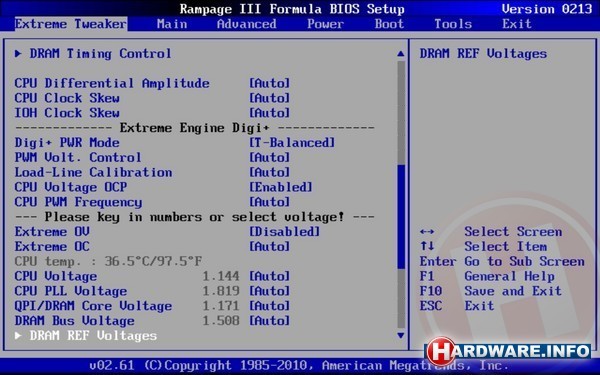 Asus Rampage III Formula