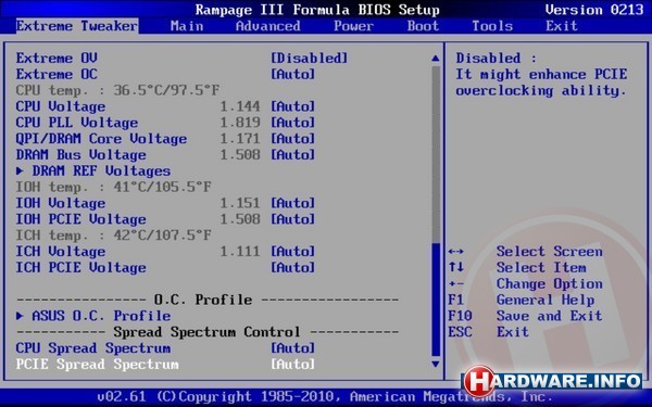 Asus Rampage III Formula