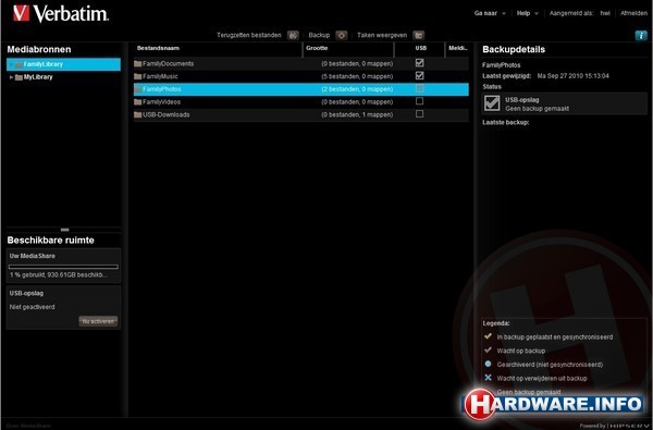 Verbatim MediaShare 1TB