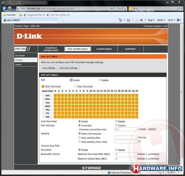 D-Link ShareCenter Pulse DNS-320