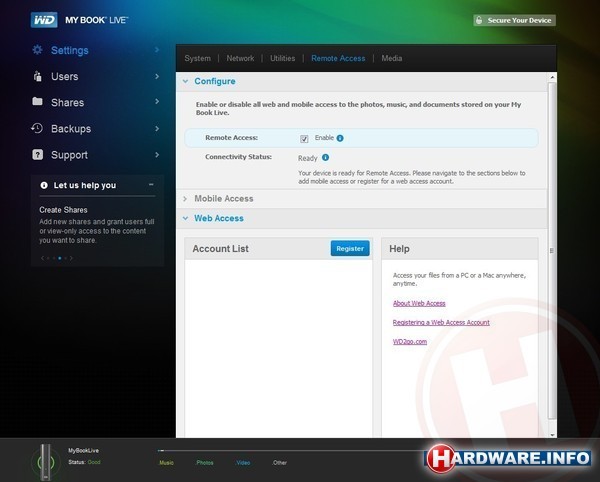 Western Digital My Book Live 1TB
