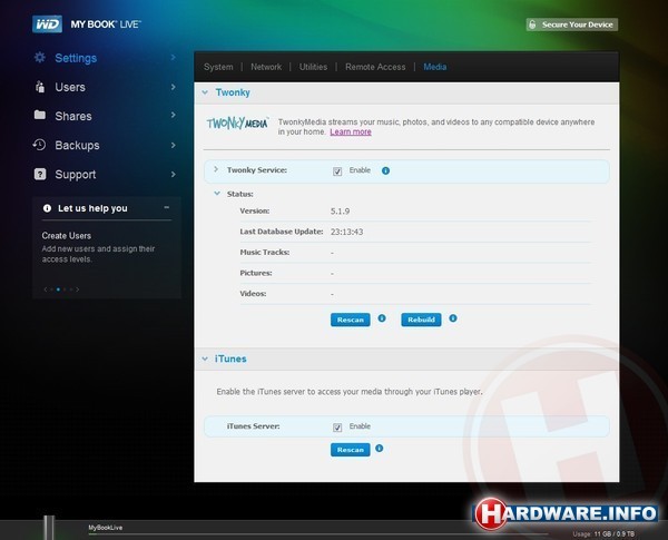 Western Digital My Book Live 1TB