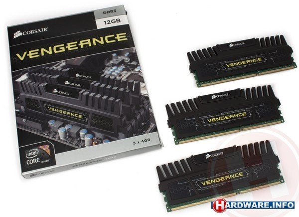 Corsair Vengeance 12GB DDR3-1600 CL9 triple kit