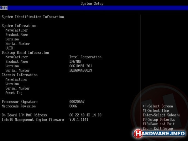 Intel DP67BG