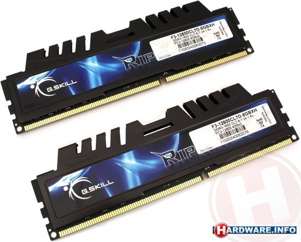 G.Skill Ripjaws 8GB DDR3-1600 CL7 XMP kit