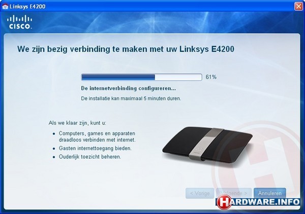 Linksys E4200 Maximum Performance Wireless-N Router