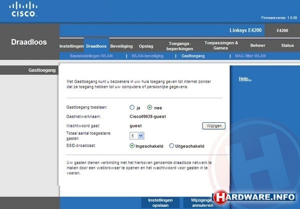 Linksys E4200 Maximum Performance Wireless-N Router