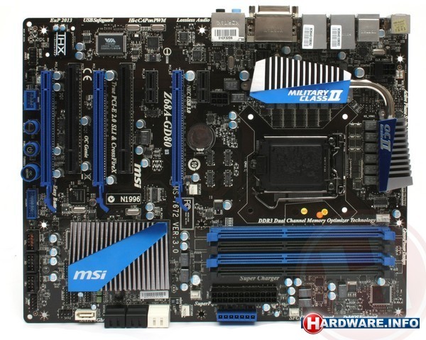 MSI Z68A-GD80 (B3)