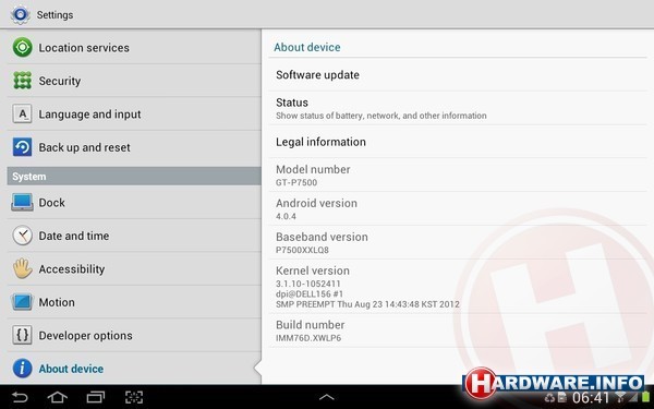 Samsung Galaxy Tab 10.1 3G White