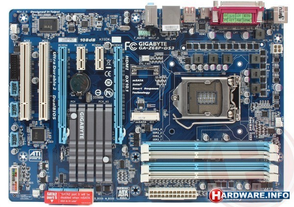 Gigabyte Z68P-DS3