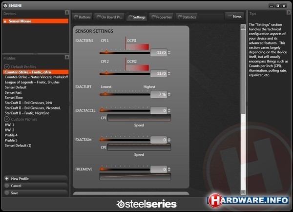 SteelSeries Sensei