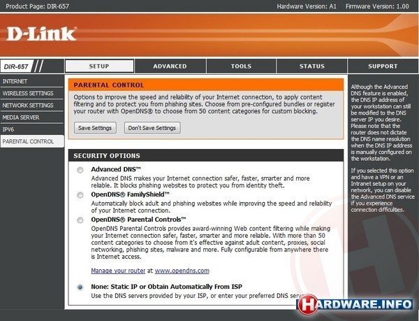 D-Link DIR-657 Wireless N HD Media Router