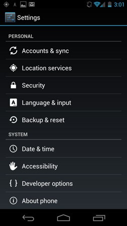 Samsung Galaxy Nexus Black