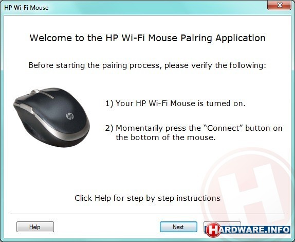HP X7000 WiFi Touch Mouse