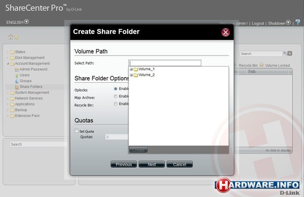 D-Link ShareCenter Pro DNS-1100