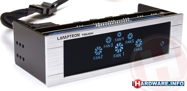 Lamptron Fan Controller Touch Silver