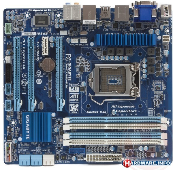Gigabyte Z77MX-D3H