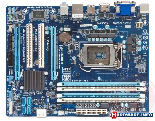 Gigabyte B75M-D3H