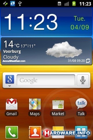 Samsung Galaxy Ace Plus S7500 Blue