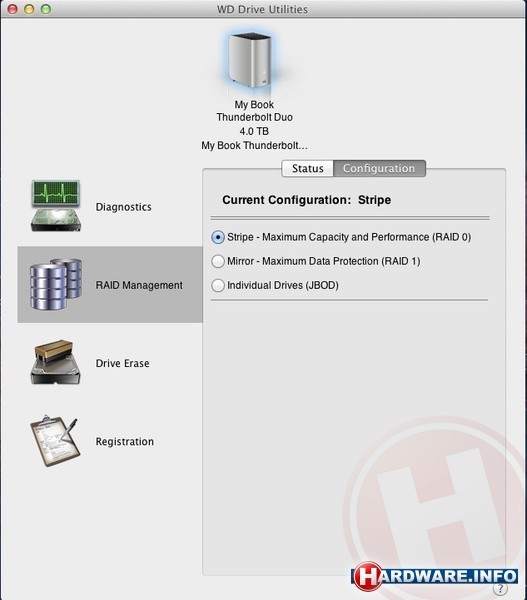 Western Digital My Book Thunderbolt Duo 4TB