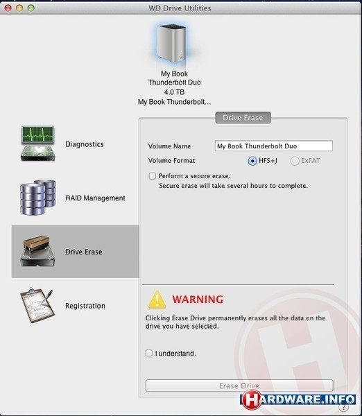 Western Digital My Book Thunderbolt Duo 4TB