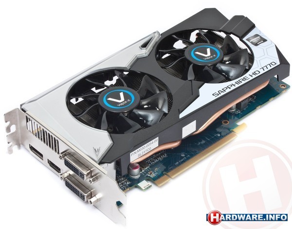 Sapphire Radeon HD 7770 GHz Edition Vapor-X 1GB