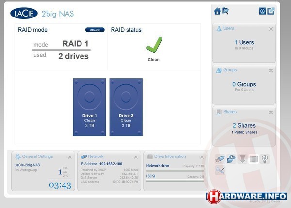 LaCie 2big NAS Diskless