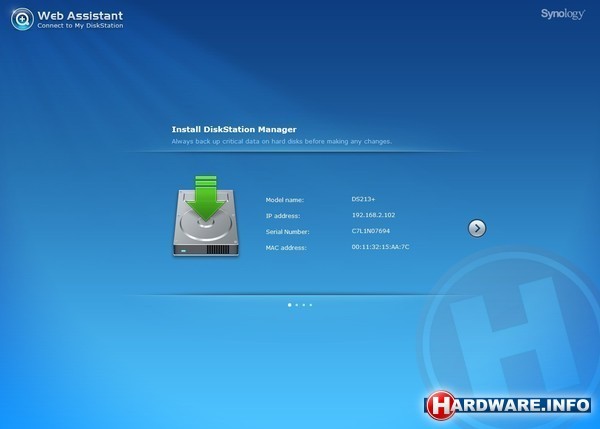 Synology DiskStation DS213