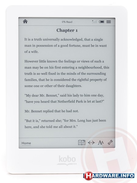 Kobo eReader Glo White
