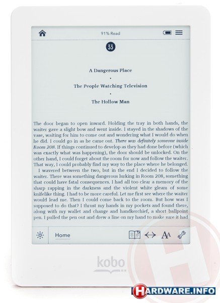 Kobo eReader Glo White