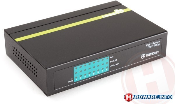 Trendnet 8-port Gigabit GREENnet PoE+ Switch (TPE-TG80g)