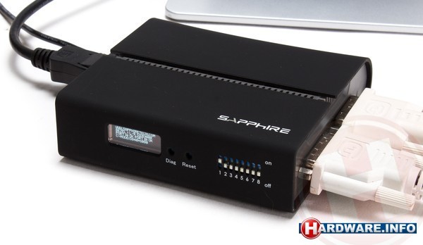 Sapphire VID-2X DisplayPort to dual DVI Display Expander