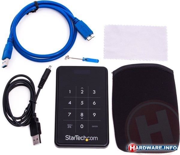 StarTech.com 2.5" Encrypted Hard Drive Enclosure