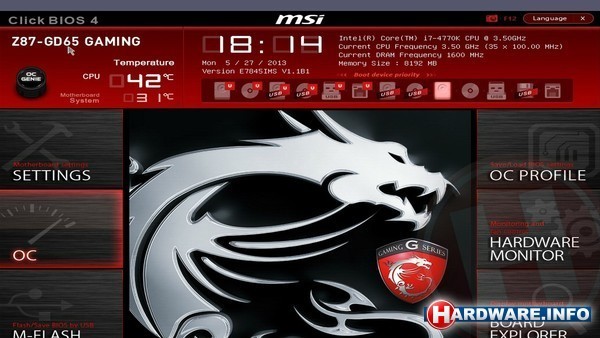 MSI Z87-GD65 Gaming