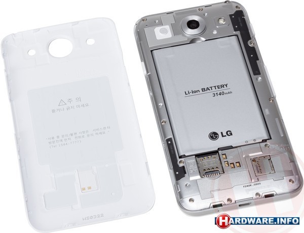 LG Optimus G Pro White