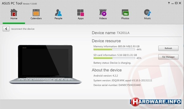 Asus Transformer Book Trio TX201LA CQ004H
