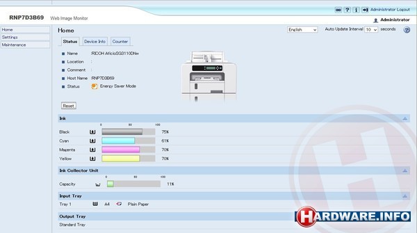 Ricoh Aficio SG 3110DNw