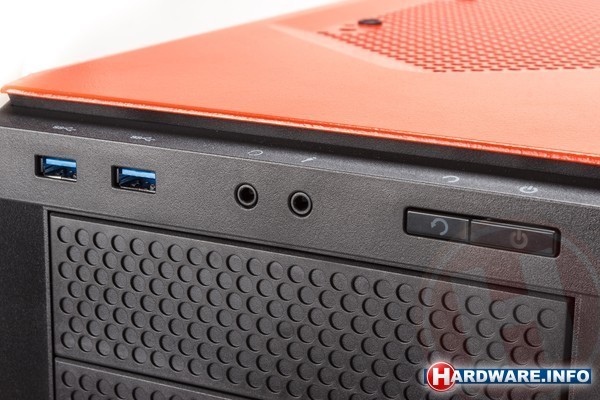 Corsair Graphite 230T Orange Window