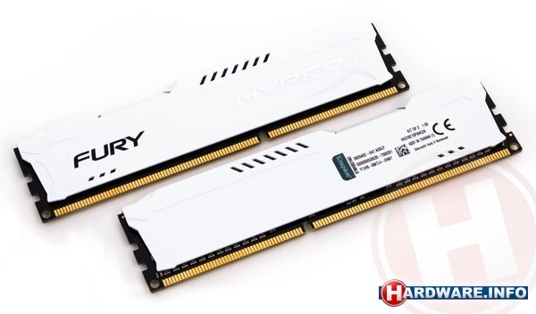 Kingston HyperX Fury White 8GB DDR3-1866 CL10 kit