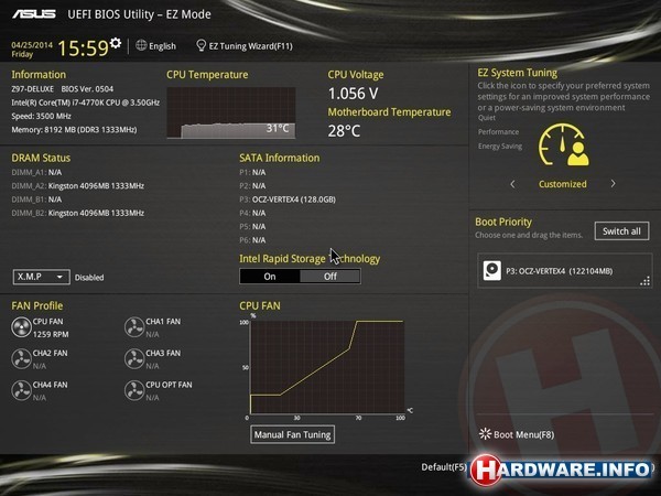 Asus Z97-Deluxe (NFC&WLC)