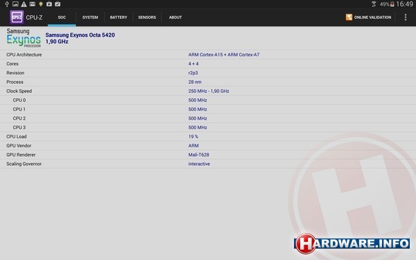 Samsung Galaxy Tab S 10.5" Bronze