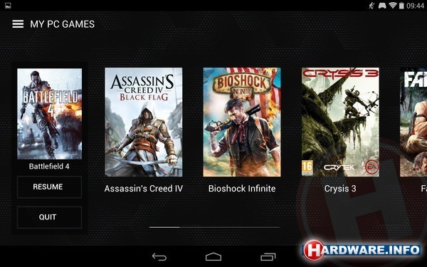 Nvidia Shield K1 Tablet