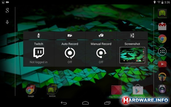 Nvidia Shield K1 Tablet