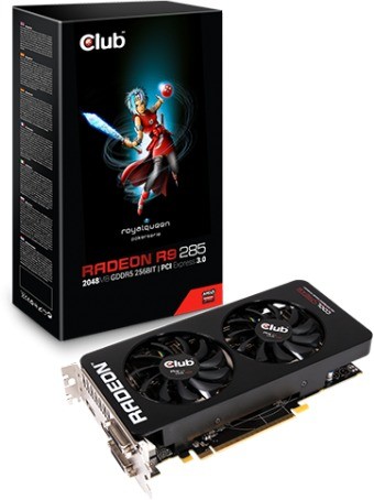 Club 3D Radeon R9 285 royalQueen 2GB