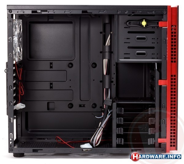 In Win 703 Window Red/Black