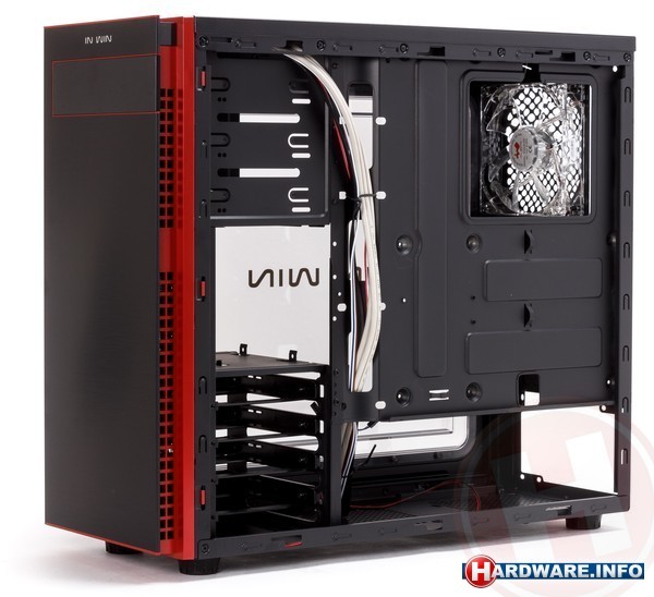 In Win 703 Window Red/Black