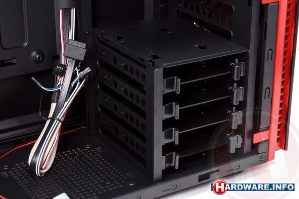 In Win 703 Window Red/Black