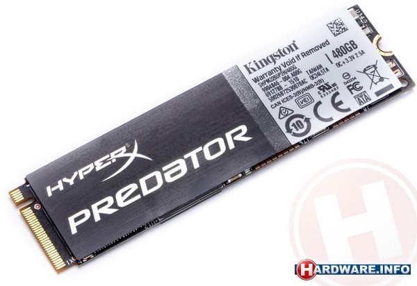 Kingston HyperX Predator 480GB (PCIe x4)