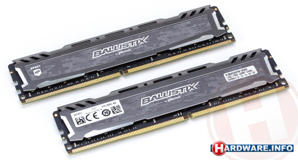 Crucial Ballistix Sport LT 16GB DDR4-2400 CL16 kit